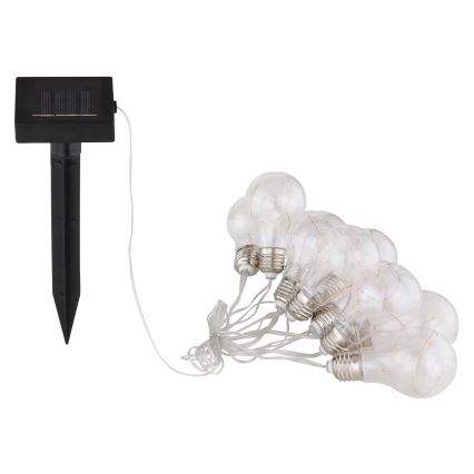 Globo - LED Solární řetěz 10xLED/0,06W/3,2V 380 cm IP44