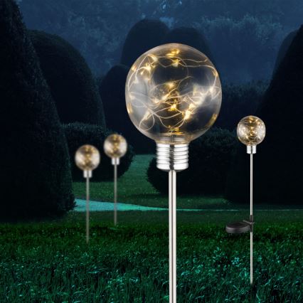 Globo - SADA 12x LED Solární svítidlo LED/3,2V IP44 600 mAh