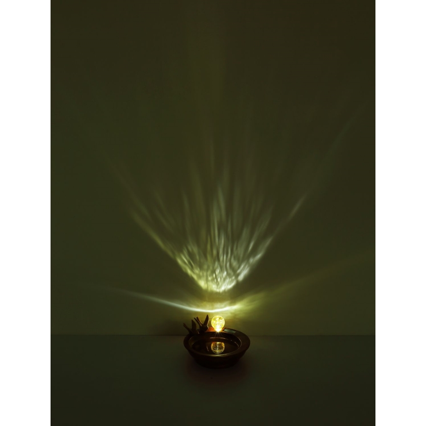 Globo - LED Solární svítidlo LED/0,06W/3V IP44 ptačí koupel