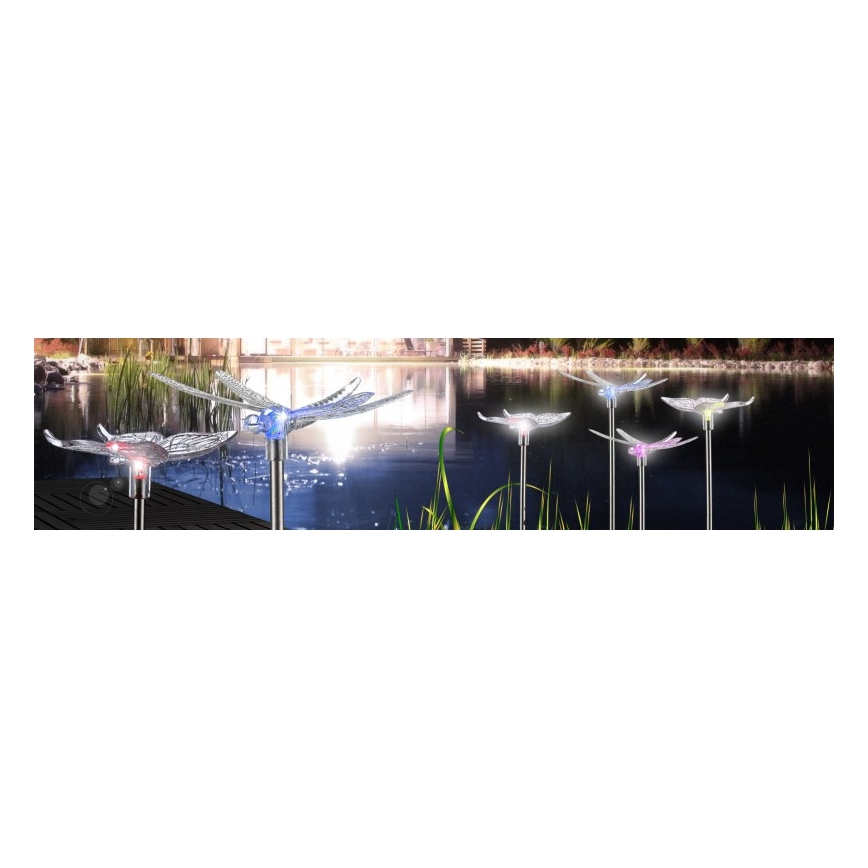 Globo - SADA 4x LED Solární svítidlo LED/0,06W/3V IP44