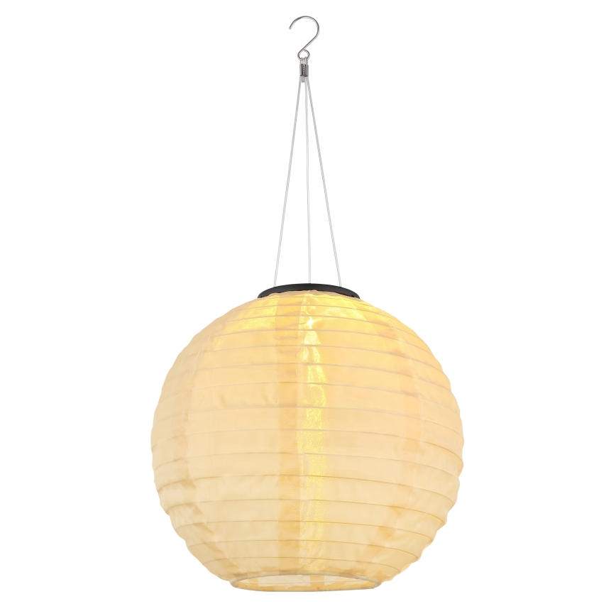 Globo - LED Závěsné solární svítidlo LED/0,5W/3V IP44 300 mAh béžová