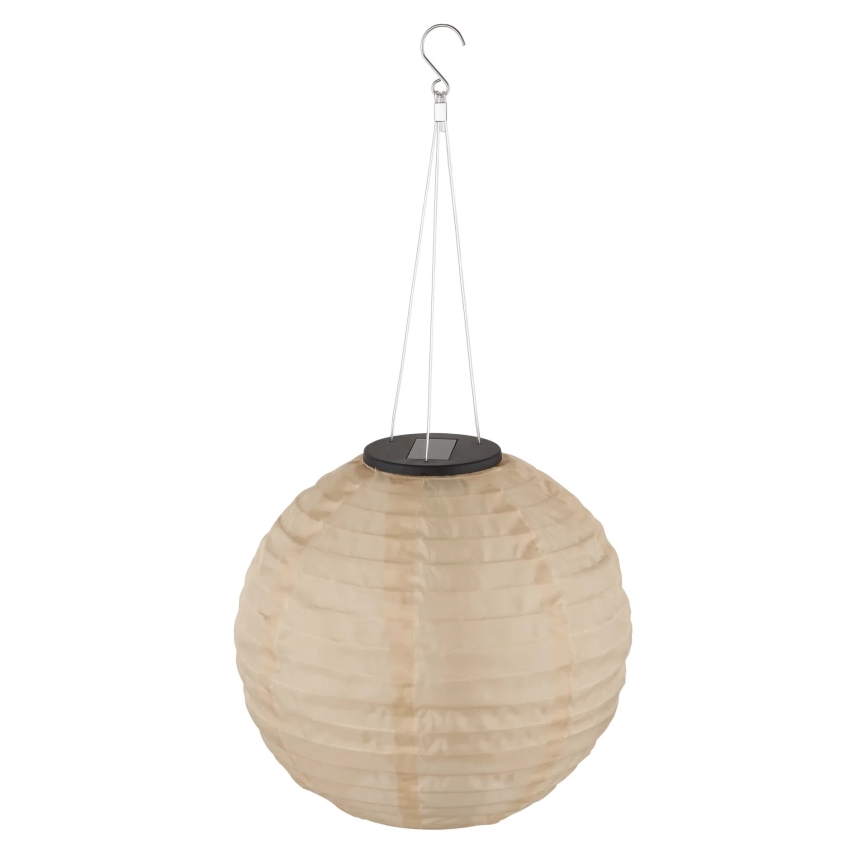 Globo - LED Závěsné solární svítidlo LED/0,5W/3V IP44 300 mAh béžová