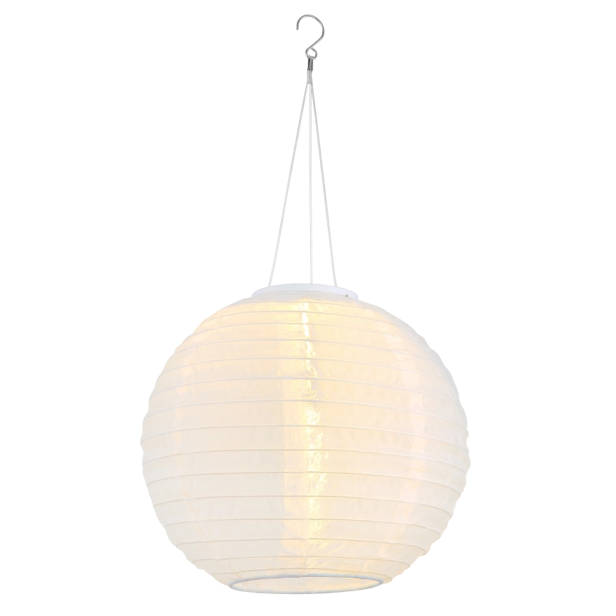 Globo - LED Závěsné solární svítidlo LED/0,5W/3V IP44 bílá 300 mAh
