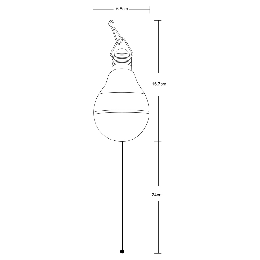 Globo - LED Solární osvětlení LED/0,06W/3,2V IP44