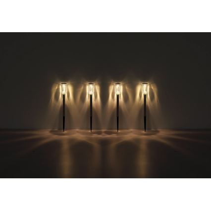 Globo - SADA 4x LED Solární svítidlo LED/0,06W/1,2V IP44 100 mAh