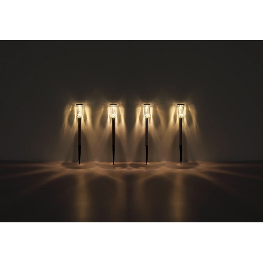 Globo - SADA 4x LED Solární svítidlo LED/0,06W/1,2V IP44 100 mAh
