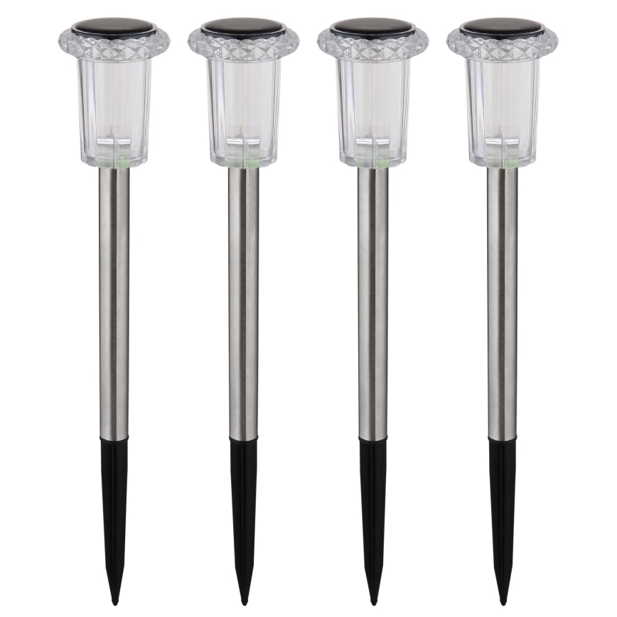 Globo - SADA 4x LED Solární svítidlo LED/0,06W/1,2V IP44 100 mAh
