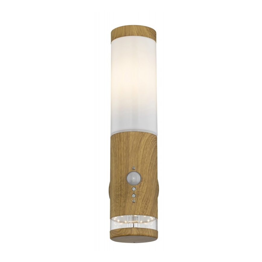 Globo - Venkovní nástěnné svítidlo se senzorem 1xE27/15W/230V IP44