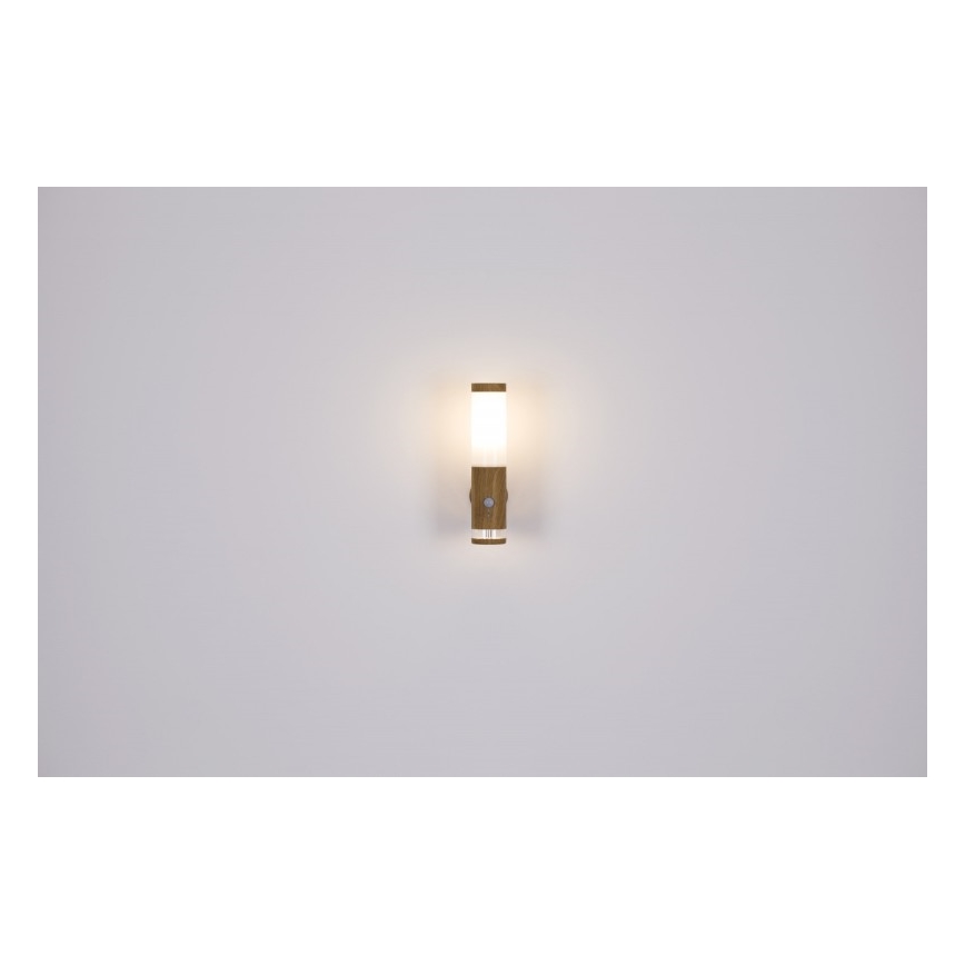 Globo - Venkovní lampa se senzorem 1xE27/15W/230V IP44
