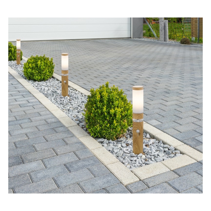 Globo - Venkovní lampa se senzorem 1xE27/15W/230V IP44