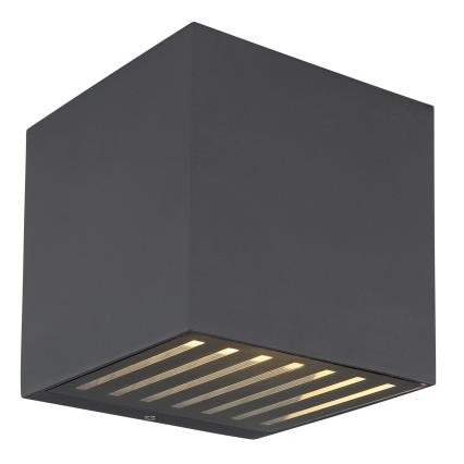 Globo - LED Venkovní nástěnné svítidlo LED/6W/230V IP54 antracit