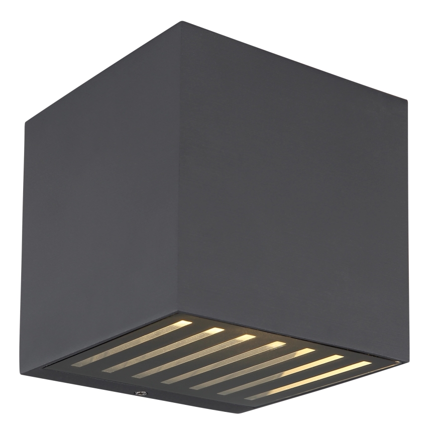Globo - LED Venkovní nástěnné svítidlo LED/6W/230V IP54 antracit