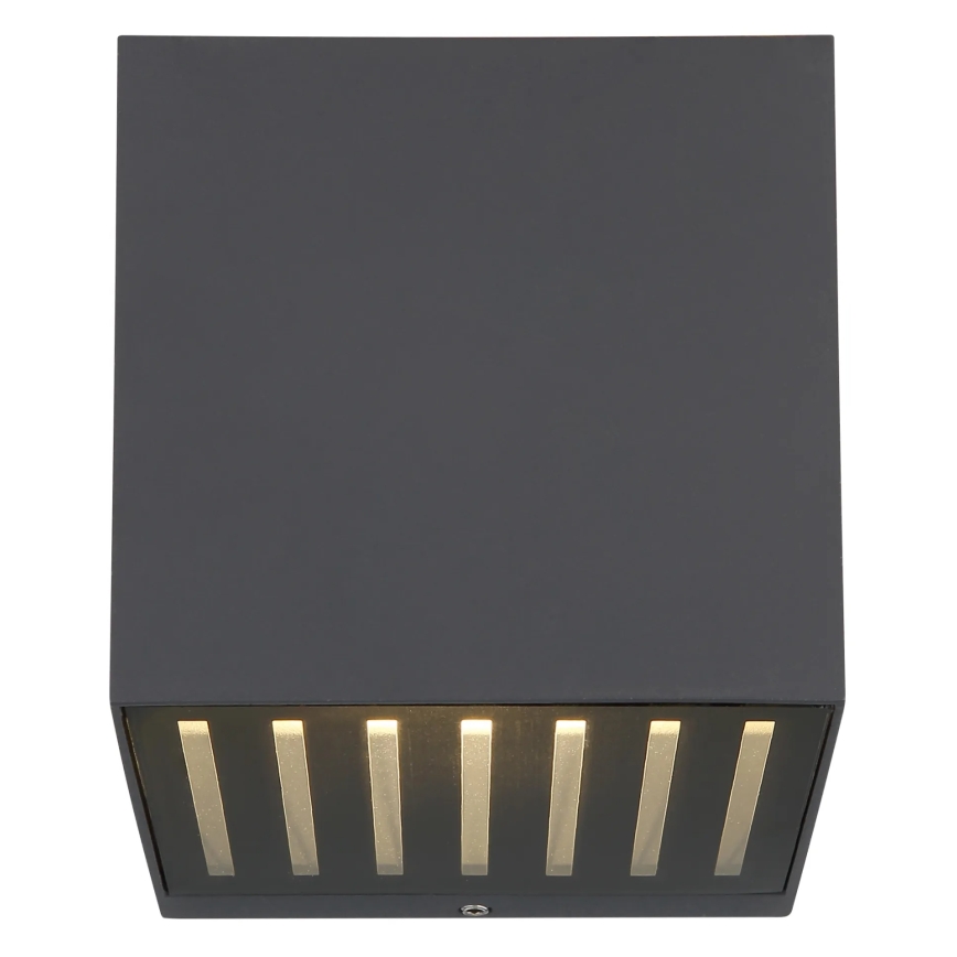 Globo - LED Venkovní nástěnné svítidlo LED/6W/230V IP54 antracit