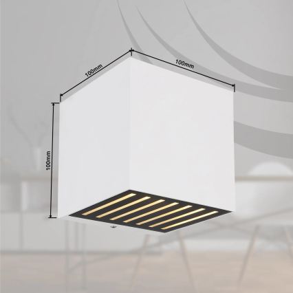Globo - LED Venkovní nástěnné svítidlo LED/6W/230V IP54 bílá