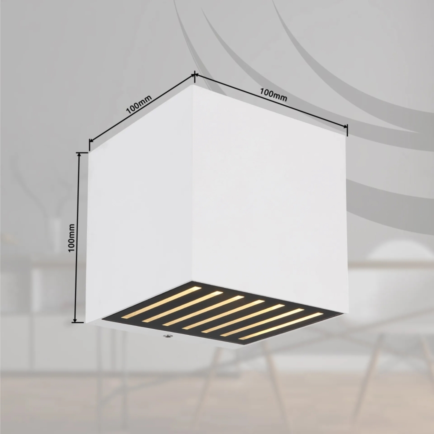 Globo - LED Venkovní nástěnné svítidlo LED/6W/230V IP54 bílá
