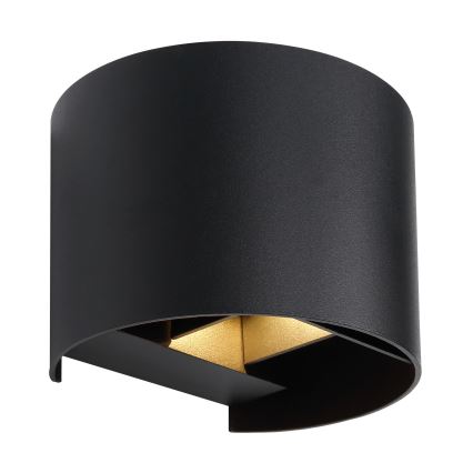 Globo - LED Venkovní nástěnné svítidlo 2xLED/3W/230V IP54 černá