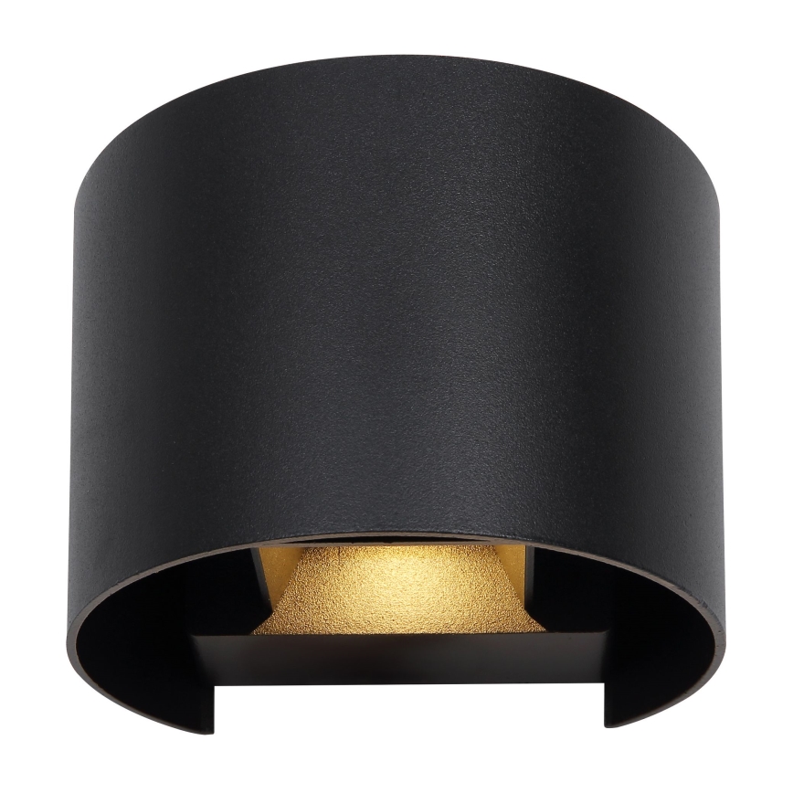 Globo - LED Venkovní nástěnné svítidlo 2xLED/3W/230V IP54 černá