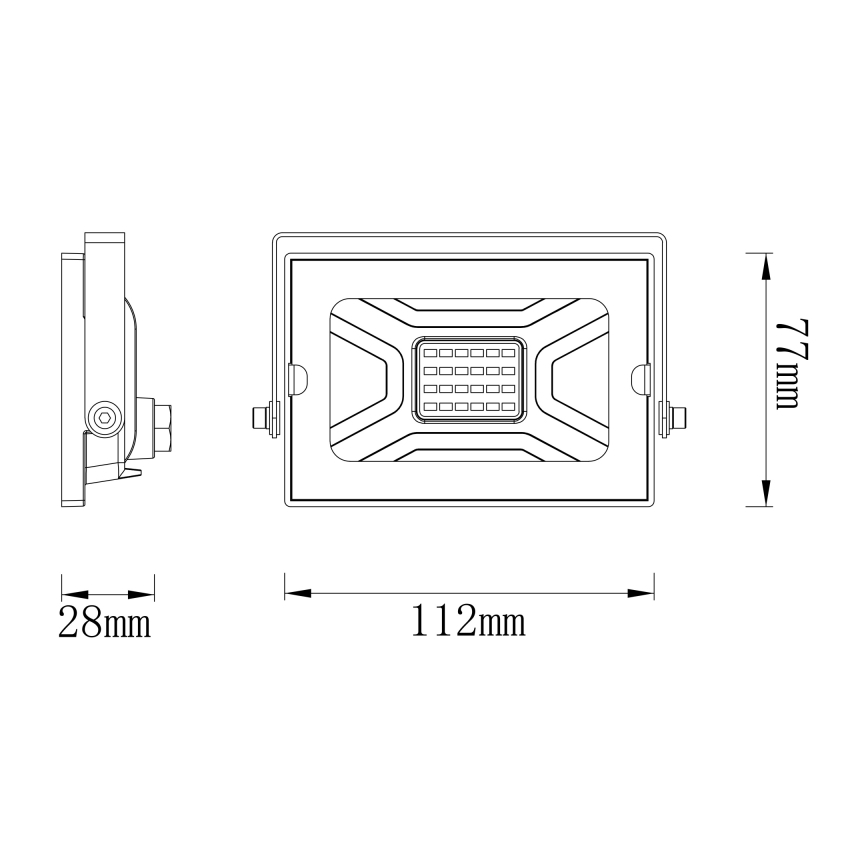Globo - LED Reflektor LED/20W/230V IP65