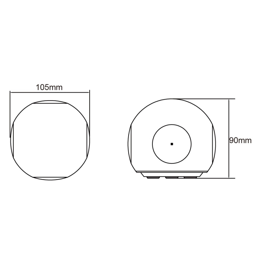 Globo - LED Venkovní nástěnné svítidlo LED/4,5W/230V IP54