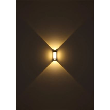 Globo - LED Venkovní nástěnné svítidlo LED/12W/230V 3000K IP54 antracit