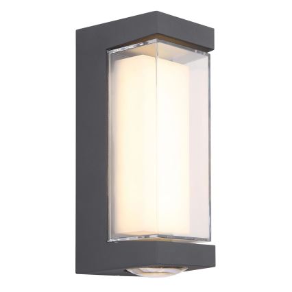 Globo - LED Venkovní nástěnné svítidlo LED/12W/230V 3000K IP54 antracit