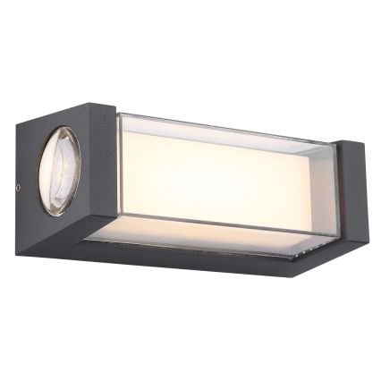 Globo - LED Venkovní nástěnné svítidlo LED/12W/230V 3000K IP54 antracit