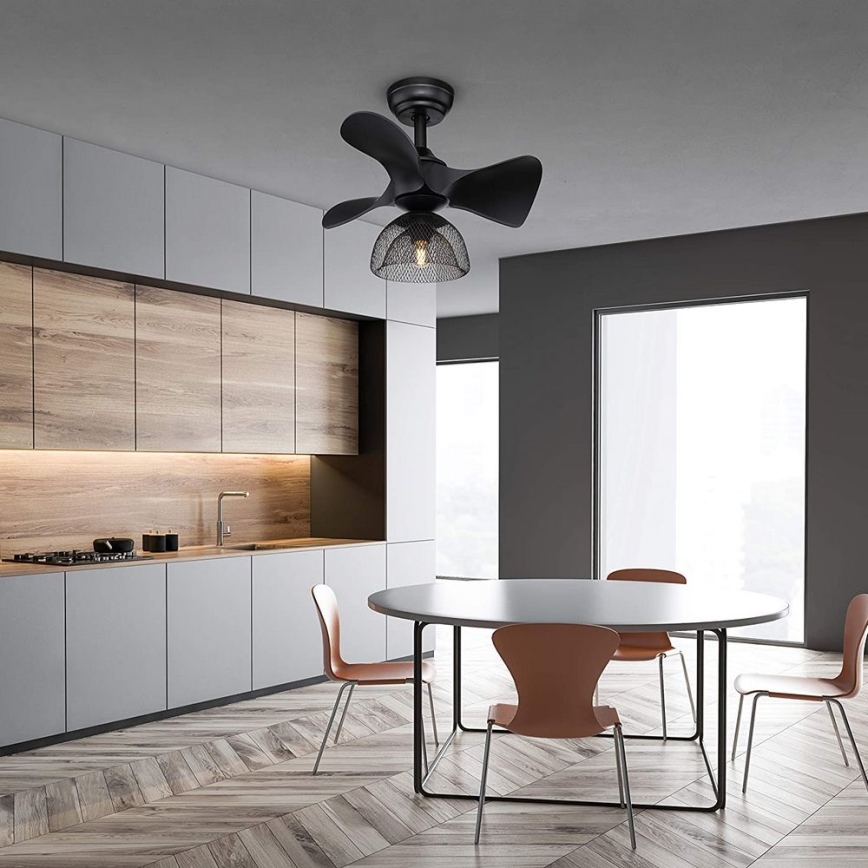 Globo - Stropní ventilátor 1xE27/60W/230V + dálkové ovládání