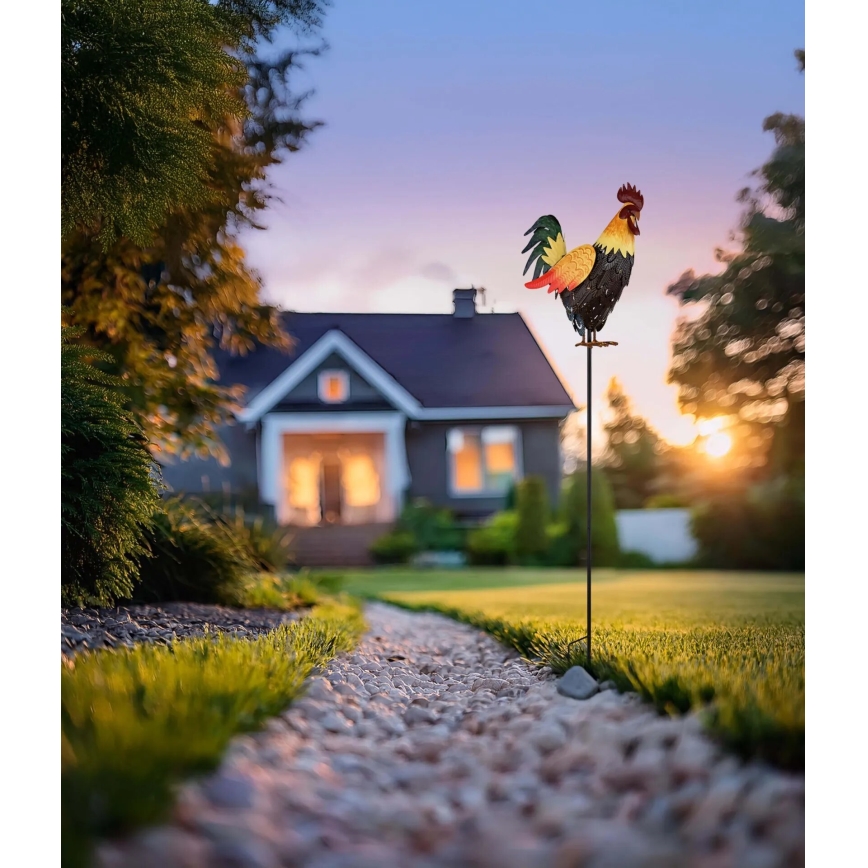 Globo - LED Solární dekorace LED/0,02W/3V IP44 kohout