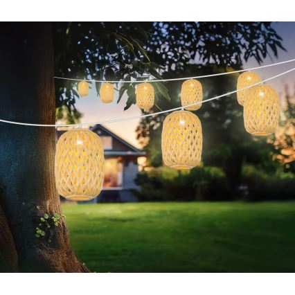 Globo - LED Solární řetěz LED/0,06W/3V 650 cm IP44