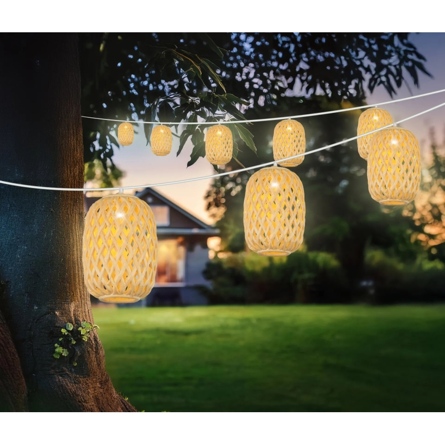 Globo - LED Solární řetěz LED/0,06W/3V 650 cm IP44