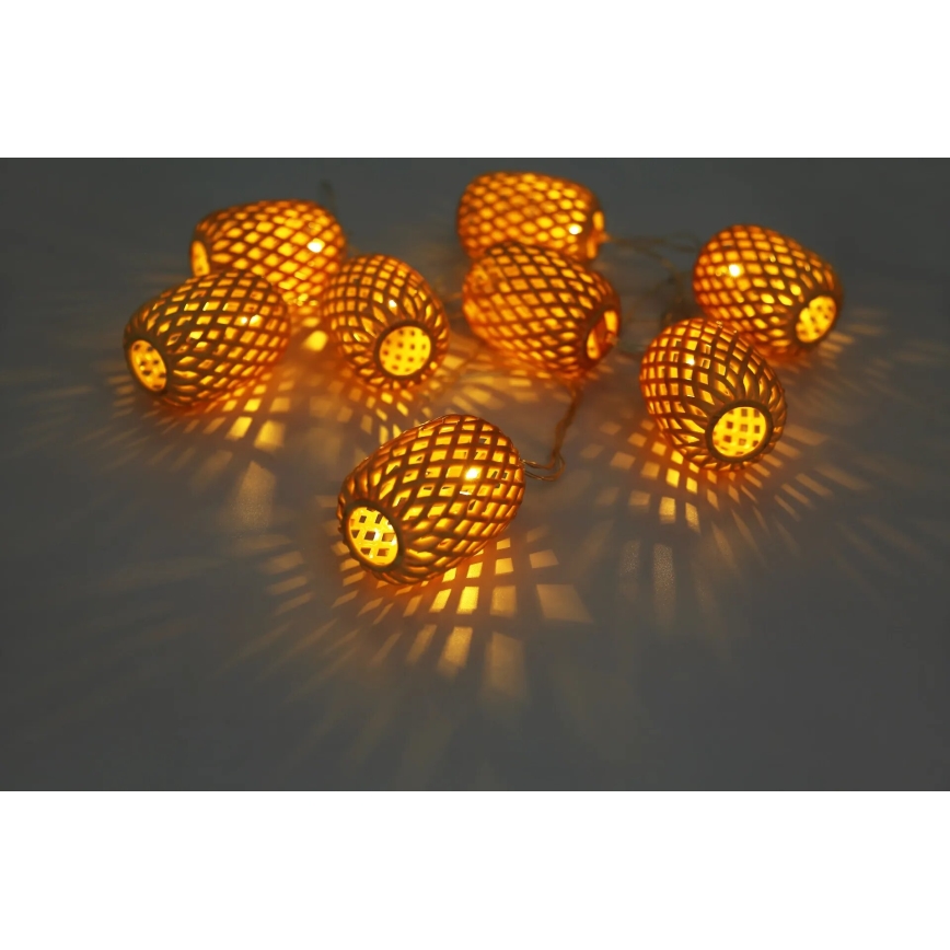 Globo - LED Solární řetěz LED/0,06W/3V 650 cm IP44