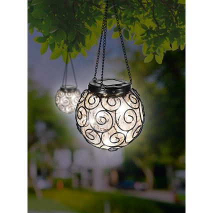 Globo - LED Solární svítidlo LED/0,9W/3,2V IP44 černá