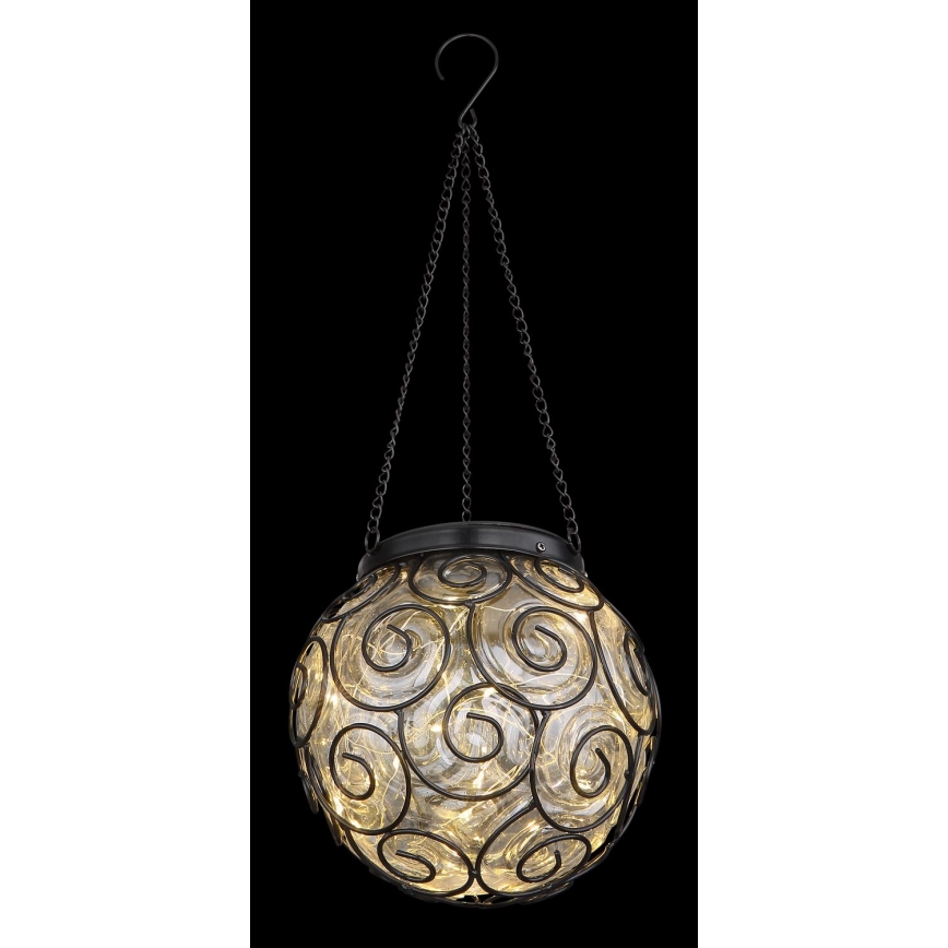 Globo - LED Solární svítidlo LED/0,9W/3,2V IP44 černá