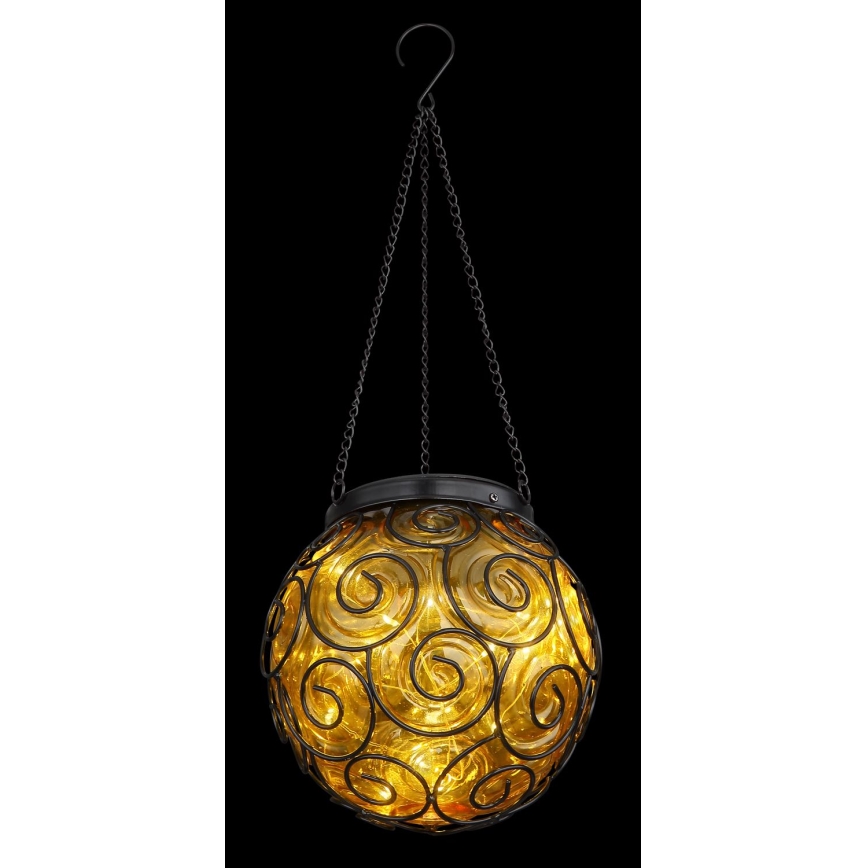 Globo - LED Solární svítidlo LED/0,9W/3,2V IP44 žlutá