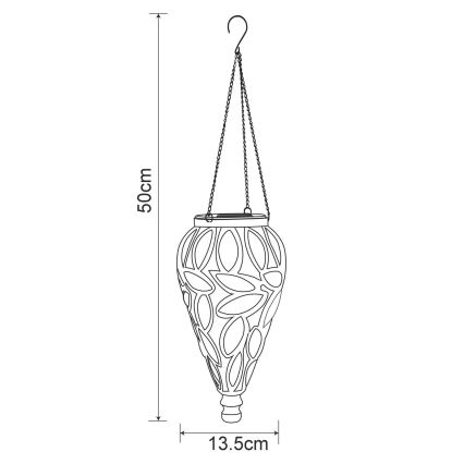 Globo - LED Solární svítidlo LED/0,9W/3,2V IP44 čirá