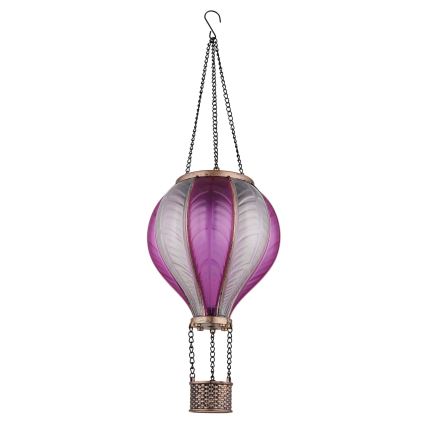 Globo - LED Závěsná solární dekorace 20xLED/0,5W/3V IP44 létající balón