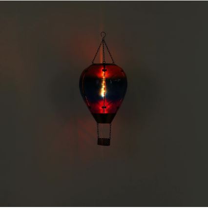 Globo - LED Závěsná solární dekorace 24xLED/0,2W/3V IP44 létající balón