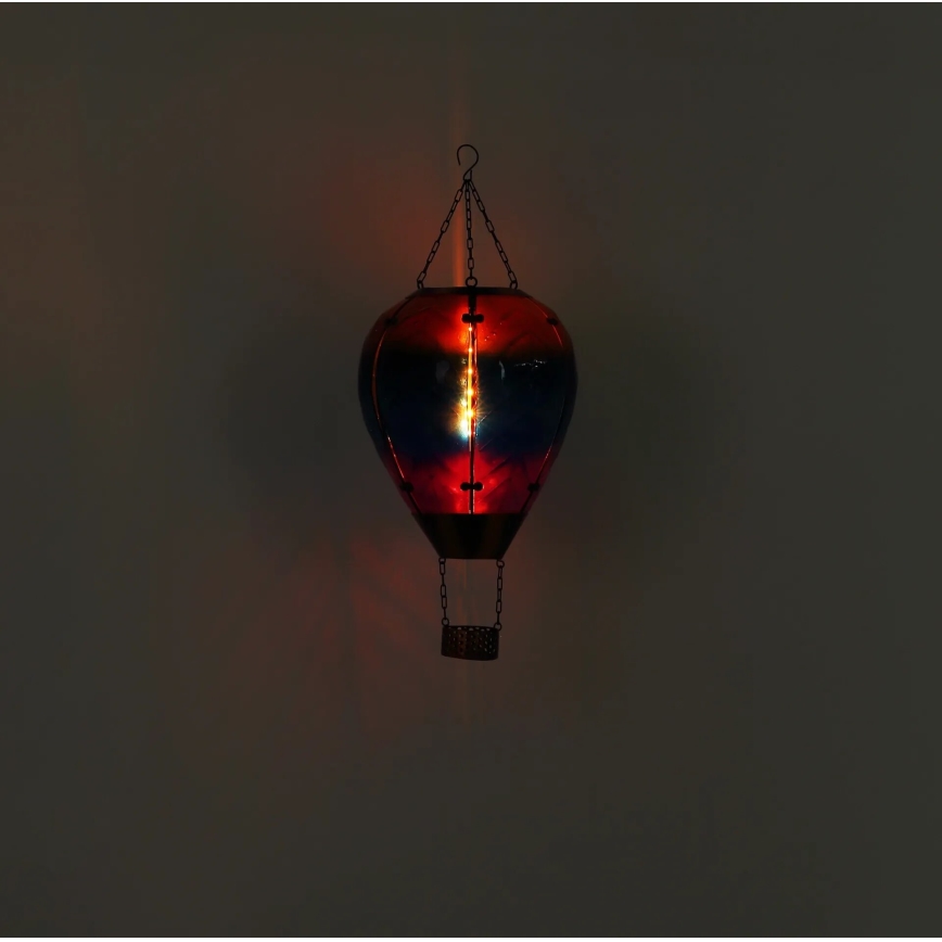 Globo - LED Závěsná solární dekorace 24xLED/0,2W/3V IP44 létající balón