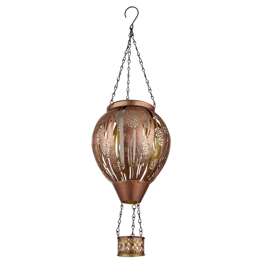 Globo - LED Závěsná solární dekorace 12xLED/0,02W/3V IP44 300 mAh létající balón