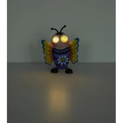 Globo - LED Solární svítidlo 104xLED/3V IP44 300 mAh včela