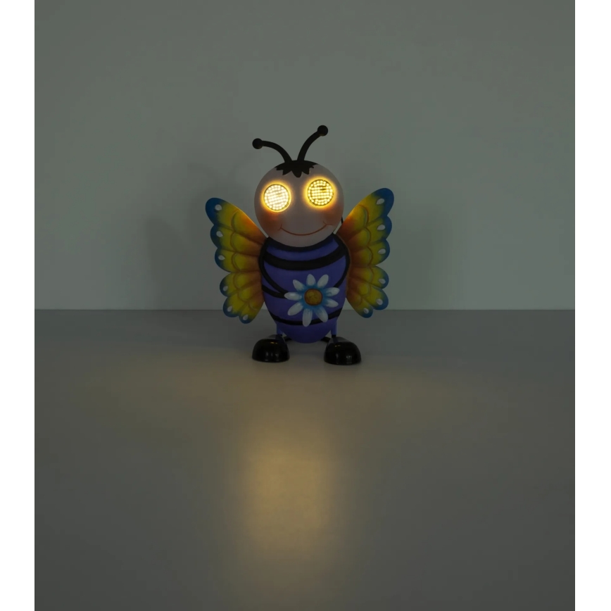 Globo - LED Solární svítidlo 104xLED/3V IP44 300 mAh včela