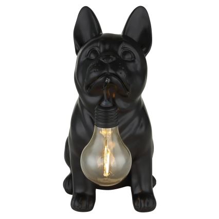 Globo - LED Solární svítidlo LED/3V IP44 300 mAh černý pes