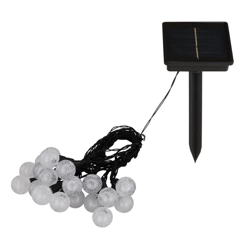 Globo - LED RGB Solární řetěz 20xLED/0,06W/3V 770 cm IP44