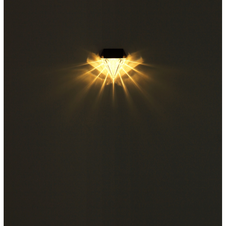 Globo - SADA 2x LED Solární nástěnné svítidlo LED/0,5W/3V IP44 600 mAh