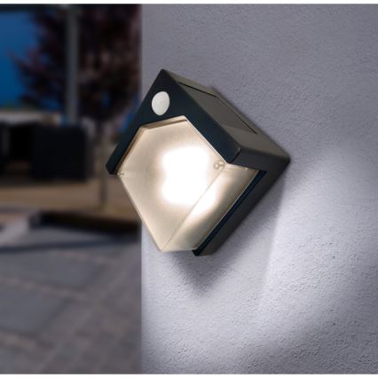 Globo - LED Solární svítidlo se senzorem LED/0,48W/3V IP44 600 mAh