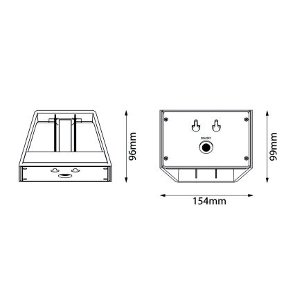 Globo - LED Solární svítidlo LED/6W/3,2V 3000K IP54 1300 mAh