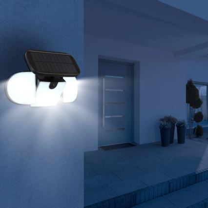 Globo - LED Solární svítidlo se senzorem LED/3,7V IP44 2000 mAh