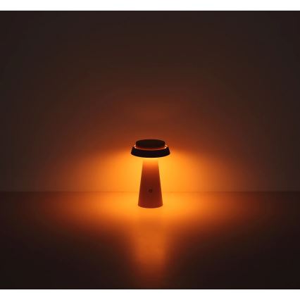 Globo - LED Stmívatelná solární dotyková lampa LED/4W/3,7W IP54 růžová