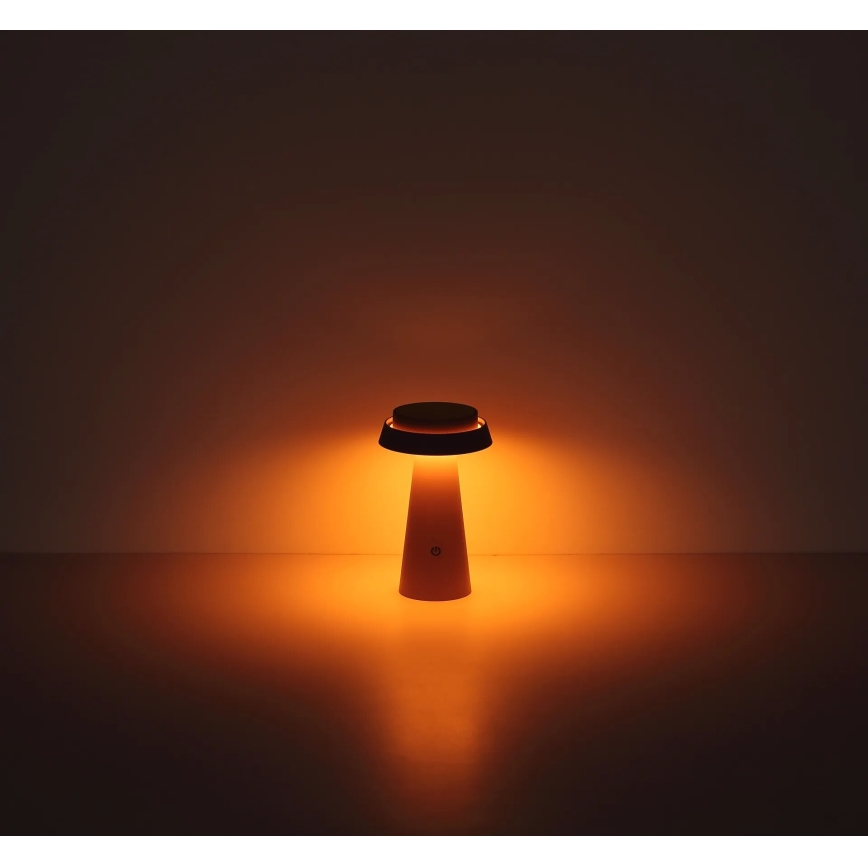 Globo - LED Stmívatelná solární dotyková lampa LED/4W/3,7W IP54 růžová