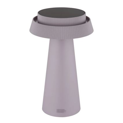 Globo - LED Stmívatelná solární dotyková lampa LED/4W/3,7W IP54 růžová